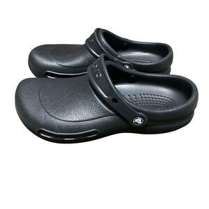CROCS  UNISEX Black Slippers MENS SIZE 7 / WOMENS SIZE 9